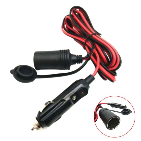 

3.5 м мужской женский источник питания аксессуары автомобиль со светодиодной прикуриватель удлинитель штепсельная вилка электрический предох