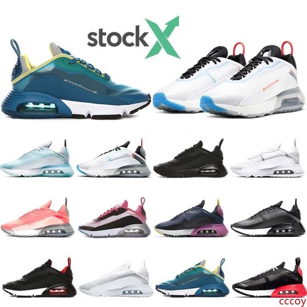 

stock x 2090 pure platinum running shoes men women sneakers oreo duck camo bred green triple black white 2090s mens trainer sports 36-45