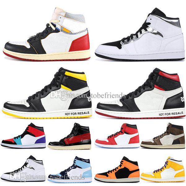 

1 og travis scotts basketball shoes mens women spiderman chicago unc homage to home pine green white silver men sports designer sneake