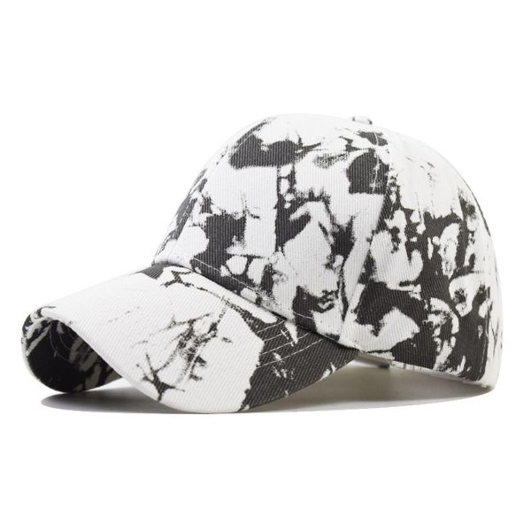 

hat baseball cap washed to make old graffiti wild trendy men and women, Blue;gray