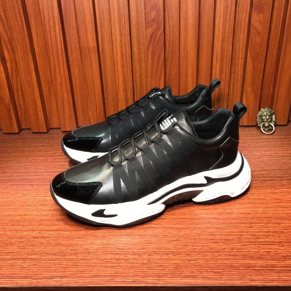 

new stylearmani luxury men's party casual shoes jogging sneakers triple fashiondesigner platform men's shoes wild style with origi
