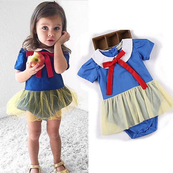 

emmababy 2019 fashion baby girl clothes tulle cotton cute short sleeve jumpsuit cute custom clothing baby girls outfit 0-24m