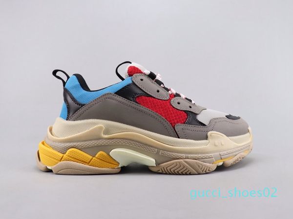 

womens mens triple-s designer platform sneakers track 3.0 casual luxury dad shoe for men/women quality red bottom triple s casual shoe g02, Black