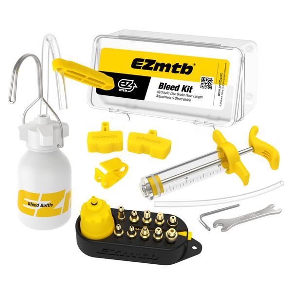 

ezmtb metal joint bleed kit bike hydraulic disc brake tool mineral oil for /magura//avid/tektro/hayes/giant/formula