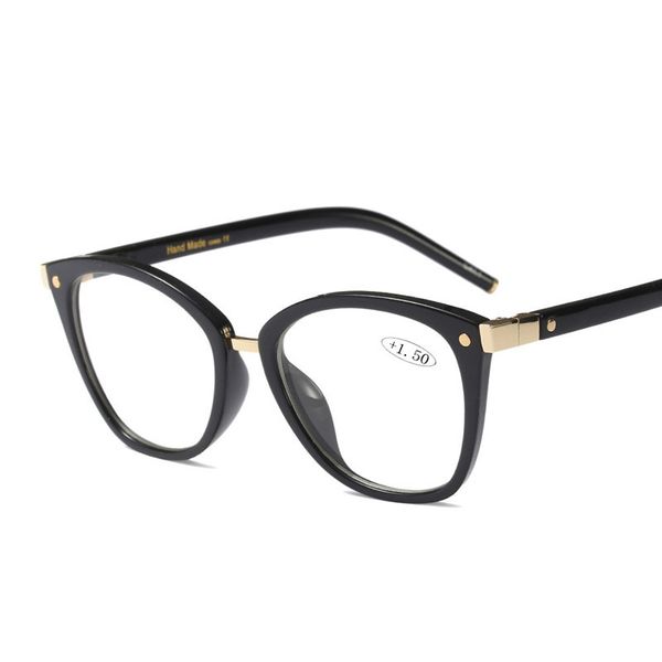 

2019 new design women retro style quality reading glasses fashion full rim round presbyopia eyewear for women oculos de leitura