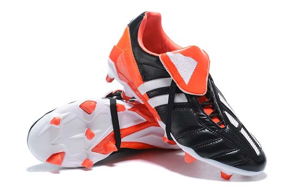 

black/red predator mania football shoes crampons db david beckham fg soccer shoes predator 19+/19.1 soccer cleats