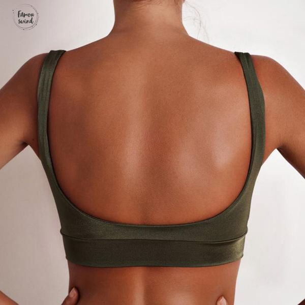 

2019 sleeveless cut tank summer low solid womens tank workout backless fitness vest crop 5colors 602, White