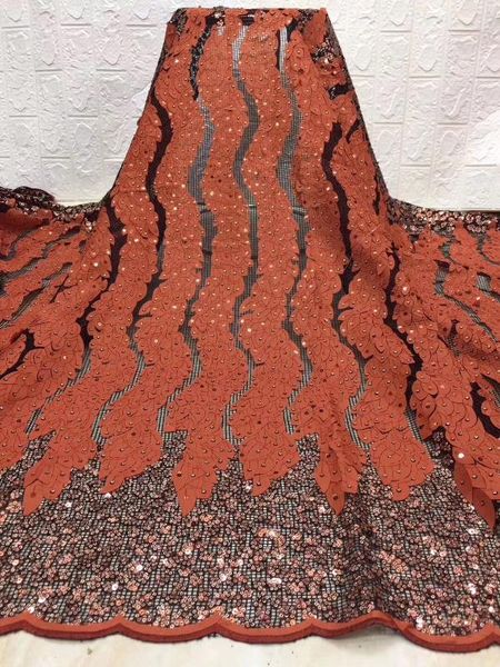 

sequin lace fabric 2020 lace nigeria fabric women dress african tulle d36111, Pink;blue