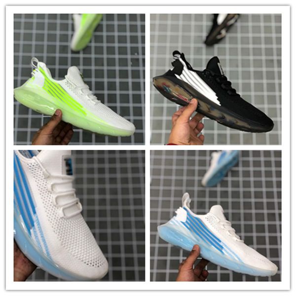 

2020 новых дышащий демпфирование воздушной подушке ботинки классические дикие моды сетки попкорн дно не скользит износ resistant22, Black