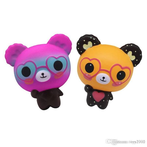 

squishy toys squishies rabbit tiger owl panda pineapple bear cake mermaid slow rising squeeze cute cell phone strap gift for kid toy 666