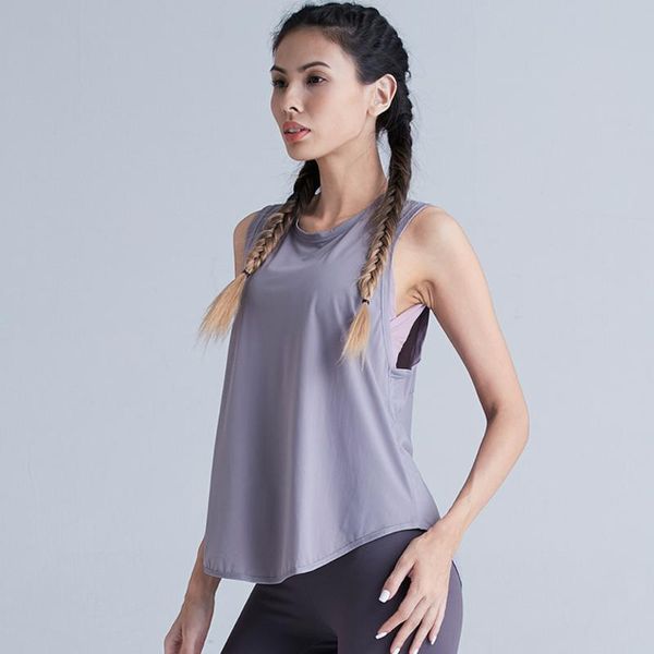 

women cross back yoga shirts sleeveless bodybuilding fitness sport t-shirt quick dry workout running tank yoga vest, White;red