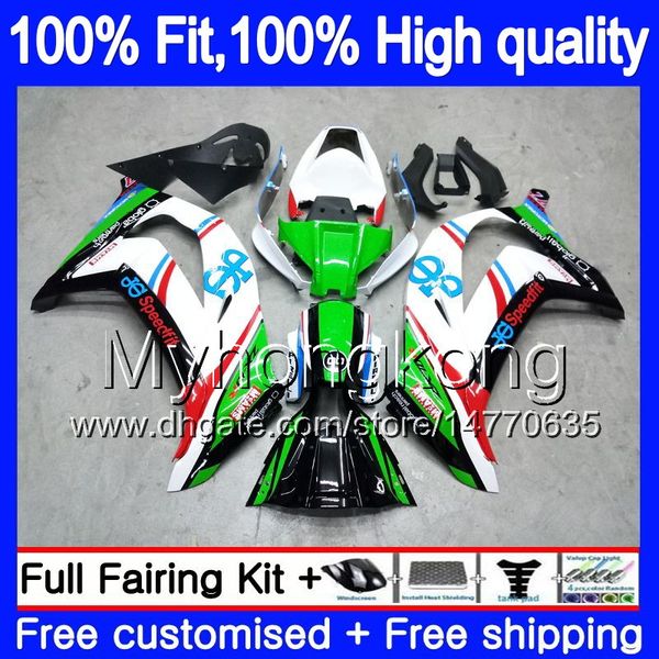 Injektion für Kawasaki ZX1000 ZX 10 R 2011 2012 2013 2015 218my.0 ZX 10R 1000CC ZX-10R ZX10R 11 12 13 14 15 OEM FACINGS FACTORY GREEN