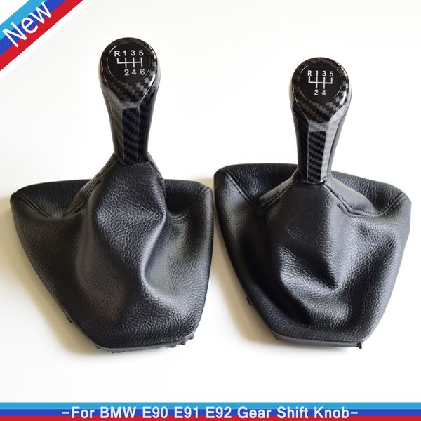 

5 6 ступенчатая механическая автомобиля стайлинг, пригодный для e90 e91 e92 e93 рычага переключения передач ручка рычага переключения гандбо