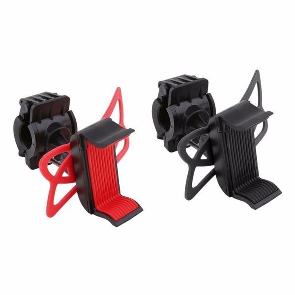 

universal 360 degree swivel bike bicycle motorcycle handlebar mount mobile phone holder with silicone support band
