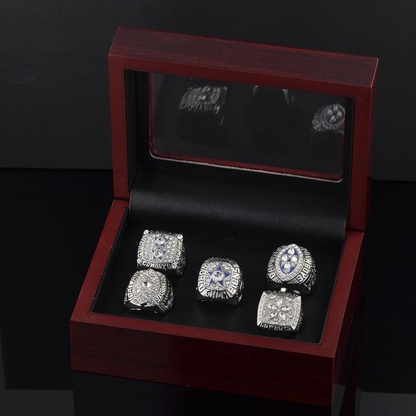 

steel mold ring cowboy team highest quality bowl ring set ring, Silver