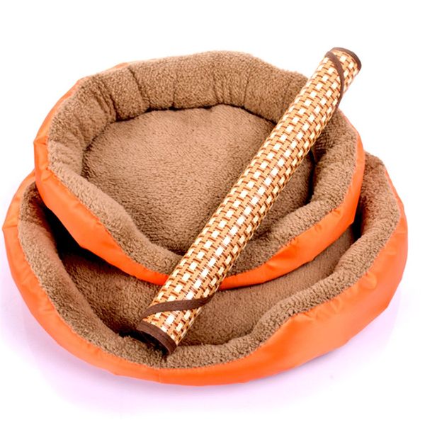 

dog cat bed house pet cool mat pad summer cooling for kennels crates and beds straw bamboo cozy cat bed house pet accessories