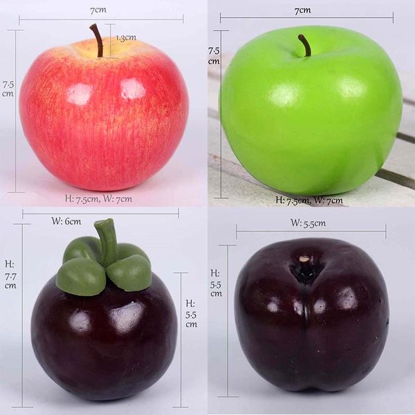 10 pezzi di uva artificiale, frutta artificiale fai da te, frutta finta in plastica, uvetta artificiale per la decorazione natalizia della casa di nozze