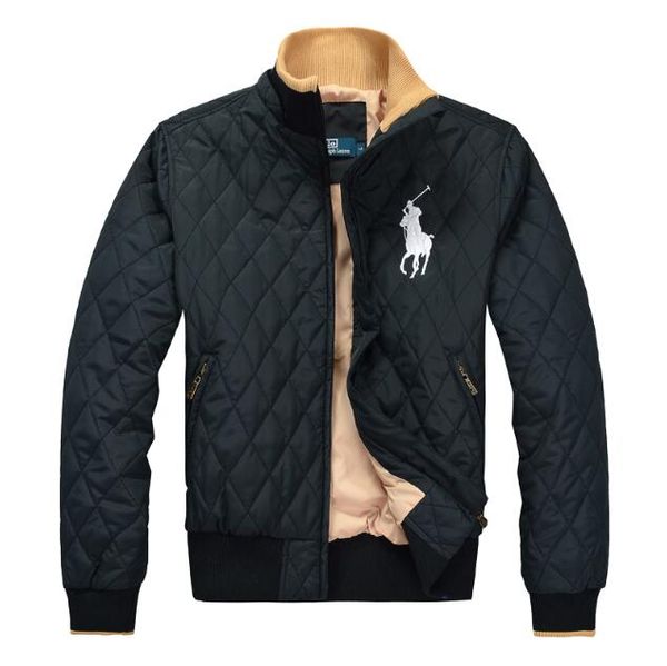 

2019 men's outerwear coats luxurious ralph down parkas casual jackets cotton coat classic fashion jacket cotton polo, Black;brown