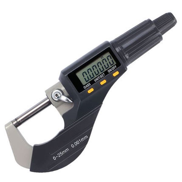 

0-25mm micron digital outside micrometer electronic micrometer caliper gauge 0.001mm digital gauge measuring tools