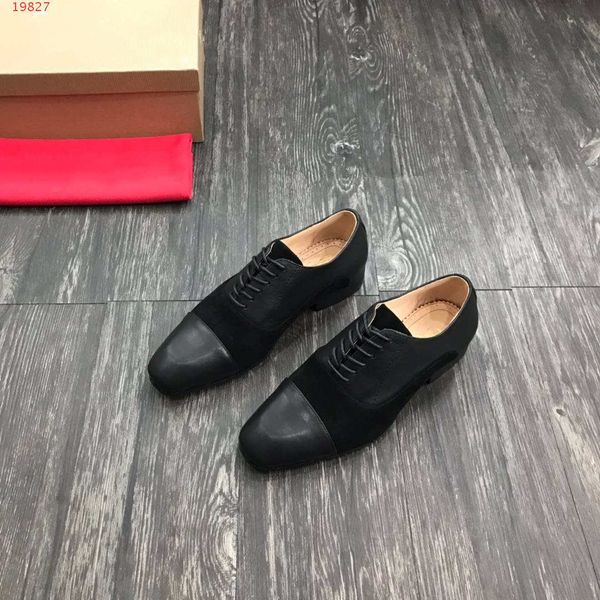 Venda Quente-2020 Novo o mais recente estilo de sapatos casuais plana vestido sapatos de couro de couro clássico sapatos de vestido masculino