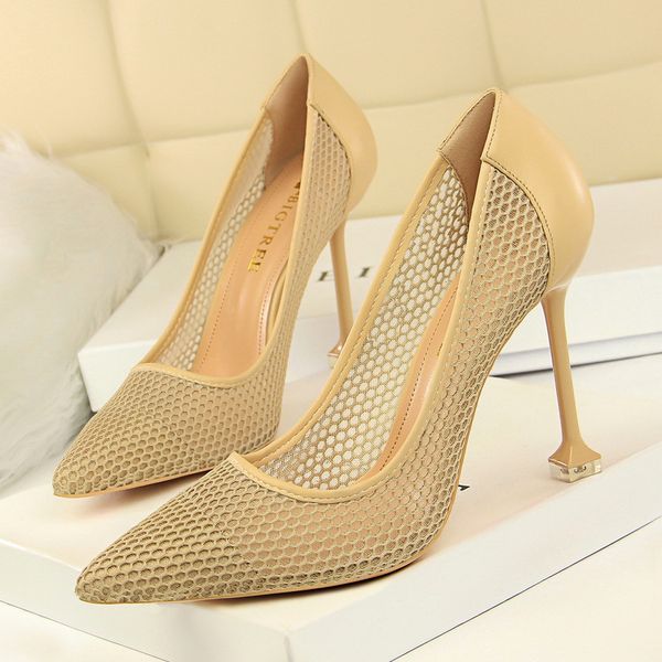 

escarpins hauts talons elegant shoes for woman summer high heels party for women chaussure femme calzado mujer talon, Black