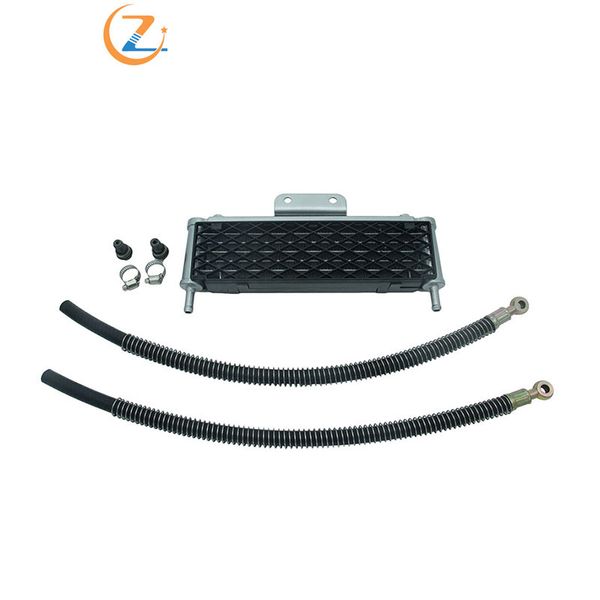 

мотоцикл нефти cooler 4 ряды сетки большого размера с 8мм tubling для 50cc-160cc изменить масляным охлаждением двигатели pit dirt bike