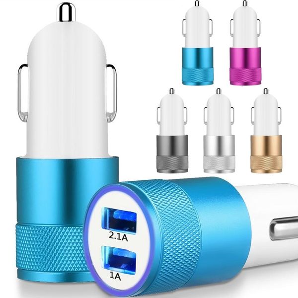 

car charger dual 2 usb port 3.1a universal usb car charger adapter for iphone samsung android phone gps pc