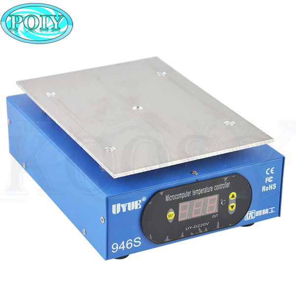 

220v/110v 400w 140x200mm preheater digital platform heating plate for phone lcd screen separator machine uyue 946s