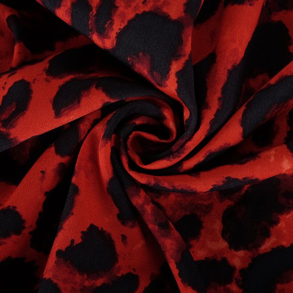 

lossky skirts vintage long leopard print ruffled slit skirt high waist women fashion midi asymmetrical streetwear casual clothes, Black
