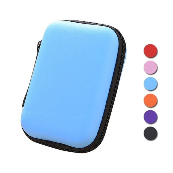 

coin purse purses for women portable rectangle storage key wallet headphone storage box for girlschildren sd cards storage box, Red;black