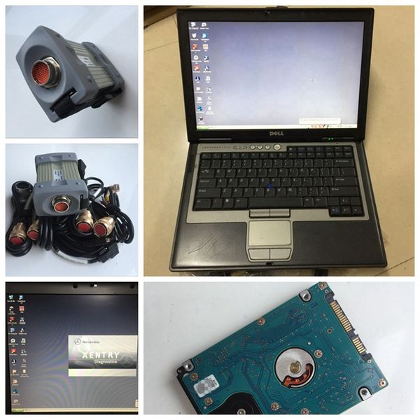 

super red mb star c3 pro with for d-ell d630 laptop newest software in hdd diagnostic for ca and trucks ready to use