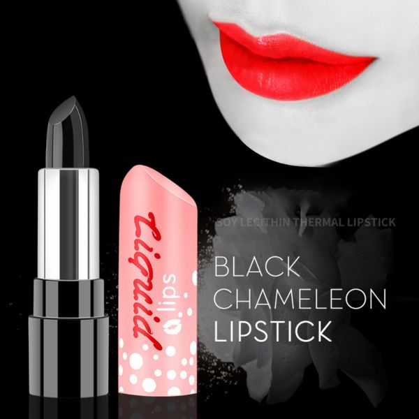 

matte lipstick black temperature changed plum red lip stick lips moisturizing makeup lips