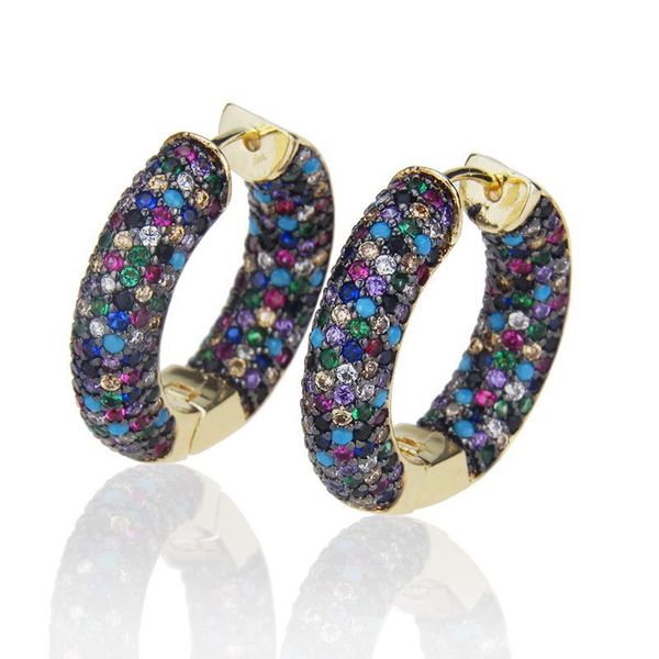 

new queen copper plated white gold mixed earrings, Golden
