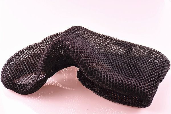 

3d motorcycle electric bike breathable net seat cover protector cushion black
