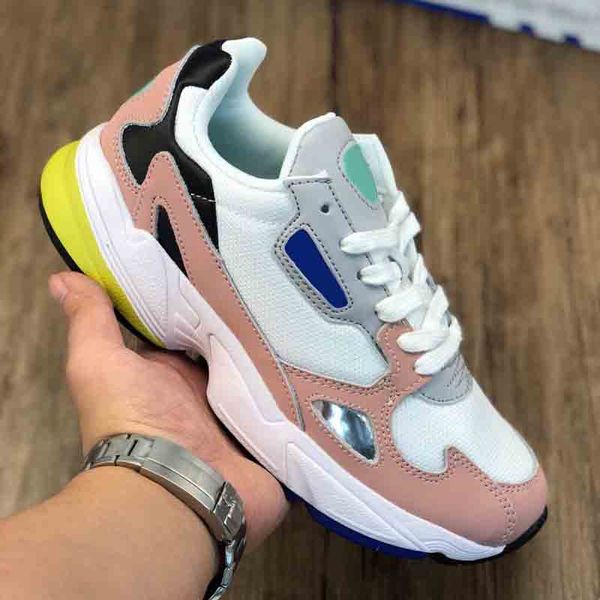 

popular designer sports casual shoes women's flat shoes outdoor leather lace running harajuku, Black