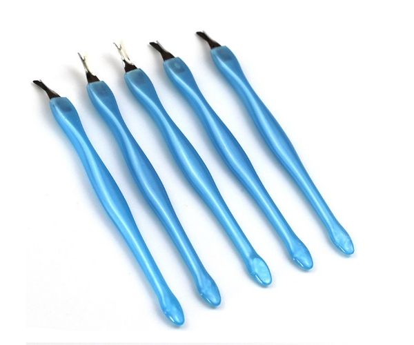 

quality dead skin fork nipper pusher trimmer callus cuticle remover manicure pedicure stainless steel nail art tools