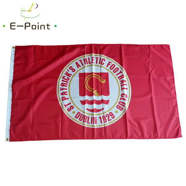 Ирландия St Patrick's Athletic 3 * 5FT (90см * 150см) Полиэстер Флаг Баннер Украшения Летающие Главная Садовые Флаги Праздничные подарки