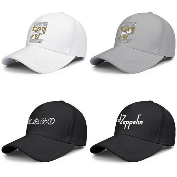 

led zeppelin логотипы белый для мужчин и женщин регулируемая бейсболка встроенная customcool мода персонализированные модные классические шл, Blue;gray