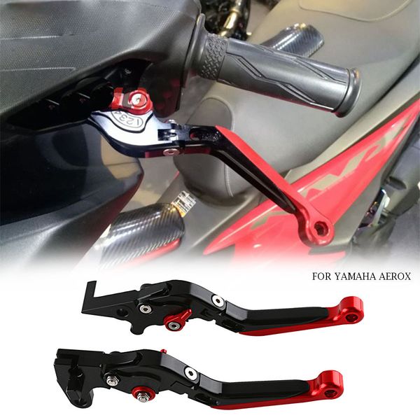 

yaterku 2 x extendable brake clutch levers motorcycle aluminum adjustable extendable folding brake clutch levers#710g30