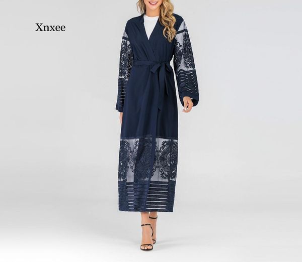 

вышивка кружево maxi платье выдалбливают open кардиган long robe party одежда, Red
