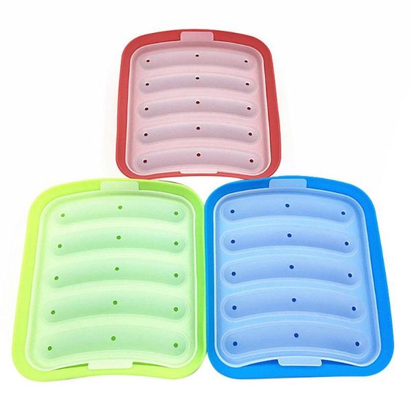 

силиконовые ham hot dog mold diy колбаса mold детское питание дополнение выпечка инструменты кухня реквизит +2018 инструмент кухни