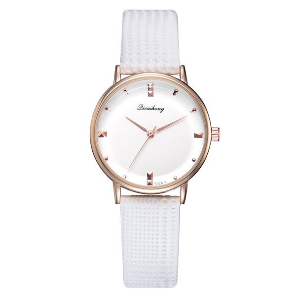 

женские наручные часы повседневные кварцевые часы конфеты цвет циферблат с pu кожаный ремешок ll@17, Slivery;brown