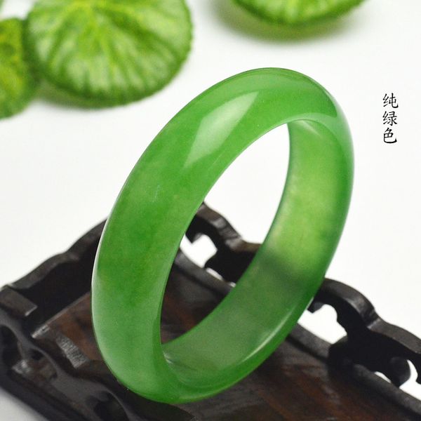 

60-62mm inner diameter grade a natural jade bangles fine gemstone jade bracelet jewelry for women gifts, Golden;silver