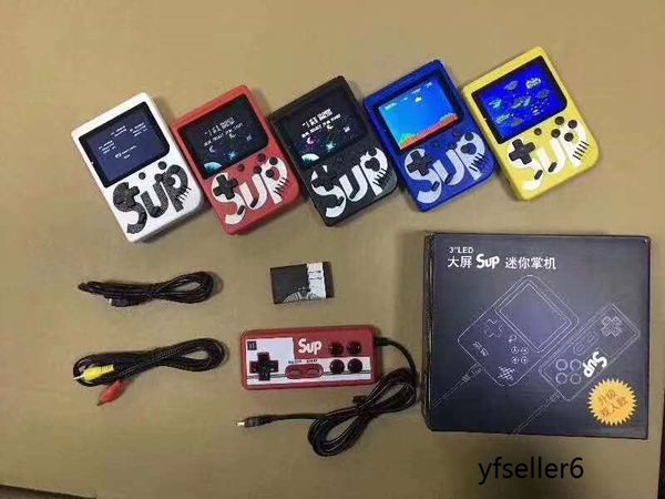 

2020 sup игры консоли mini handheld game box портативный классический игрок видеоигры 3,0-дюймовый 400 в 1 av-выход