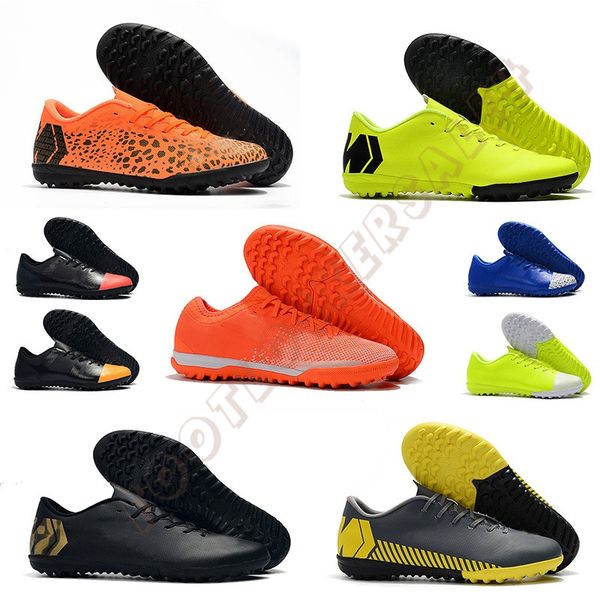 

2019 New Mens Soccer Shoes Superfly Mercurial Elite CR7 IC TF Indoor Soccer Cleats VI 360 Men football boots Male scarpe da calcio 39-45