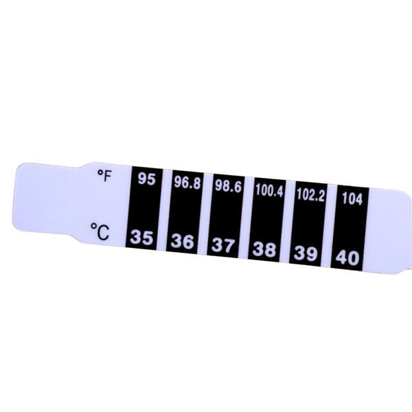 

creative flexible reusable forehead strip thermometer sticker for baby kid fever degree care health temperature test