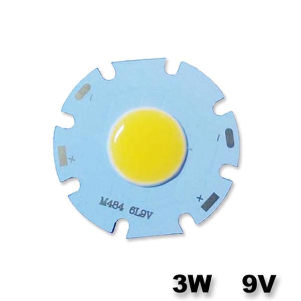 

ultra bright 300lm 3w cob led light 9v dc for diy car lights work lamps home bulbs cob chip