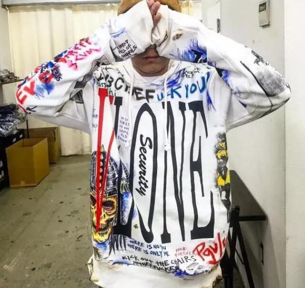 

Дизайнерские толстовки с капюшоном повседневная толстовки с капюшоном уличная о