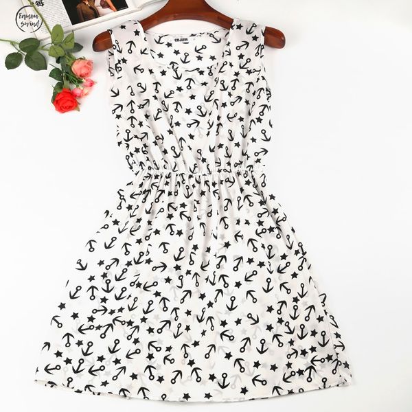 

сексуальное летнее платье осени печати вскользь платья женщин вскользь bohemian vest sleeceless цветочные тонкий шифон пляж o шеи vintage си, Black;gray