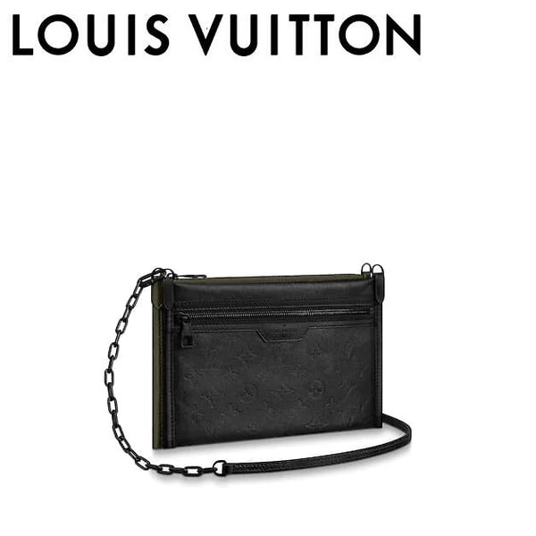 M44635 Calf Leather Two In One Messenger Bag Men Handbags Shoulder